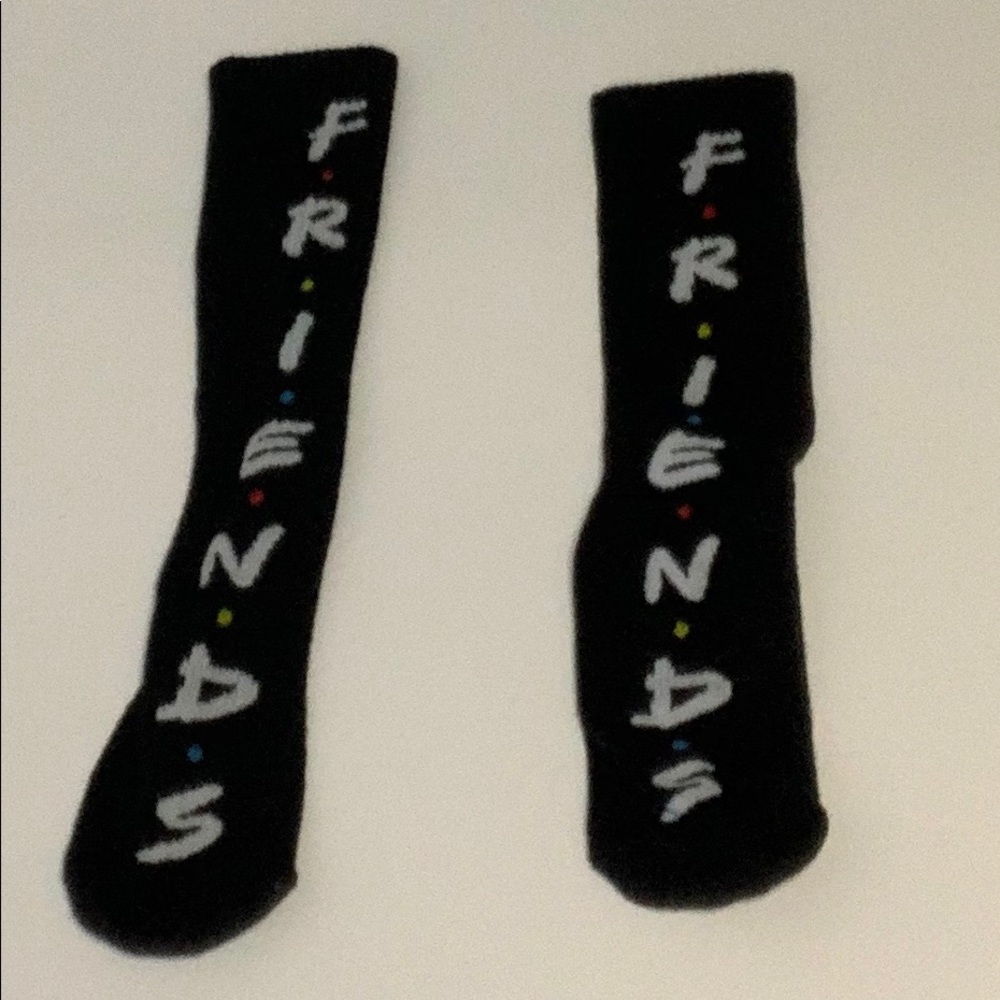 2 pairs of F.r.i.e.n.d.s socks.